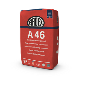 ARDEX A 46: Stabiel uitvlakproduct, 2 - 30 mm
