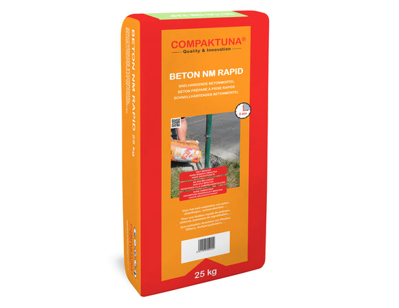 BETON NM RAPID 25 kg Bruingrijs – COMPAKTUNA