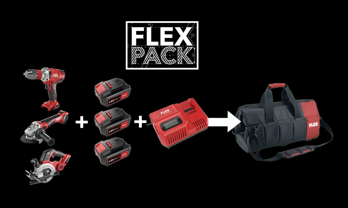 FLEX PACK 3 Machines naar keuze