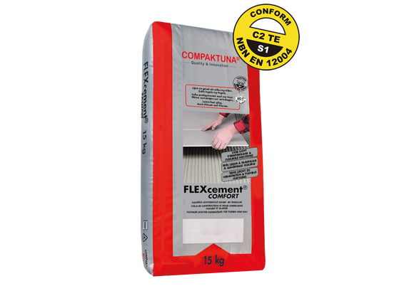 FLEXcement® COMFORT 15 kg Grijs – COMPAKTUNA