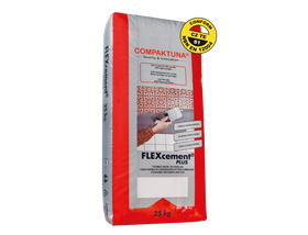 FLEXcement® PLUS 25 kg Grijs – COMPAKTUNA