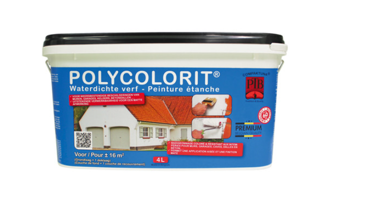 POLYCOLORIT®: WATERDICHTE VERF