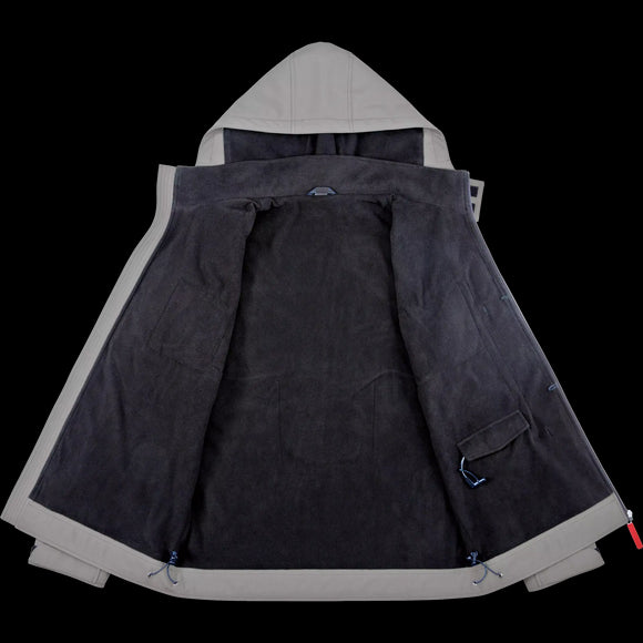 FLEX TJ White 10.8/18.0 L Men  Verwarmde jas met accu, softshell