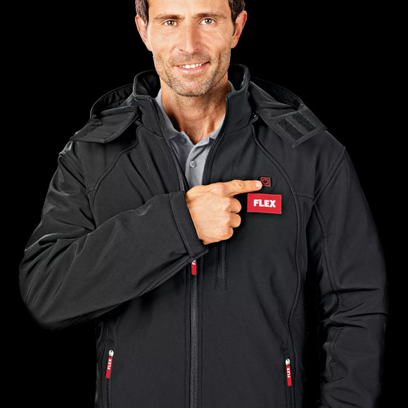 FLEX TJ 10.8/18.0 L  Verwarmde jas met accu, softshell