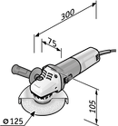 FLEX LE 9-11 125 900 Watt haakse slijper, universeel bruikbaar, 125 mm-2