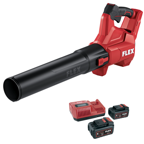 FLEX GBL 790 + P-Set 55 R – Accu-bladblazer 18 V