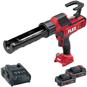 FLEX CG 310 18 C + P-Set 22 Q – Accu-kitspuit 18 V