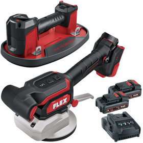 FLEX VLP 18.0 C + TV 18-EC C + P-Set 22 Q – 18 V accu vacuümheffer Grabo en tegeltriller