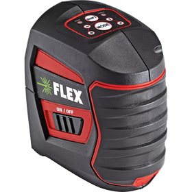 FLEX ALC 2/1-G/R – Zelfnivellerende kruislijnlaser met ontvangermodus