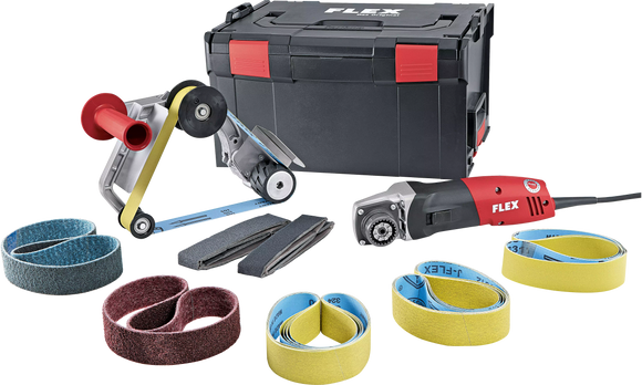 FLEX BRE 14-3 125 Set – Rondschuurmachine TRINOXFLEX in set