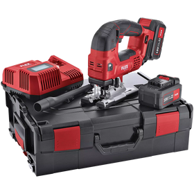 FLEX JSB 18.0-EC/5.0 Set – Accu-decoupeerzaag 18,0 V