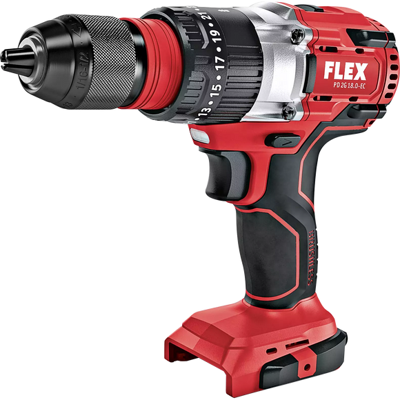 FLEX PD 2G 18.0-EC C – 2 snelheden accu-klopboorschroever 18,0 V