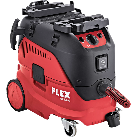 FLEX VCE 33 M AC – Veiligheidsstofzuiger met automatische filterreiniging, 30 l, klasse M