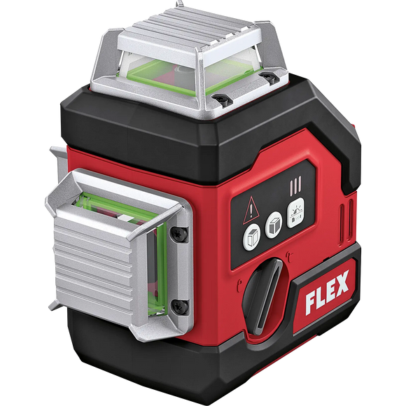 FLEX ALC3/360-G/R 12 – 360°-kruislijnlaser met ontvangermodus