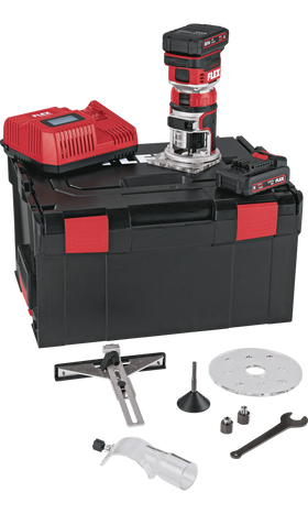 FLEX CER 18.0-EC/2.5 Set – Accu-kanten- en bovenfrees 18 V