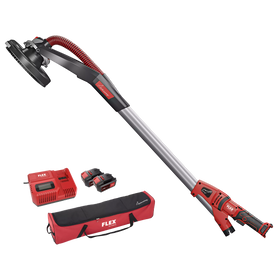 FLEX GE MH 18.0-EC/5.0 Set+MH-R – Accu wand- en plafondschuurmachine Giraffe® met wisselkopsysteem 18,0 V