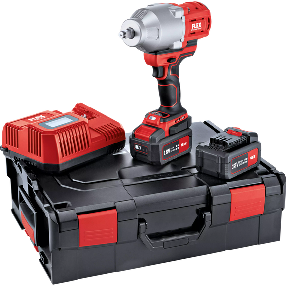 FLEX IW 1/2" 950 18.0-EC 5.0/Set – Accu-slag-/impactschroever 18,0 V