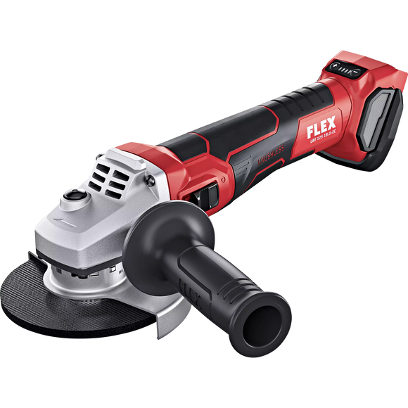 FLEX LBE 125 18.0-EC C – Haakse accuslijper met variabel toerental en rem 18,0 V, 125 mm