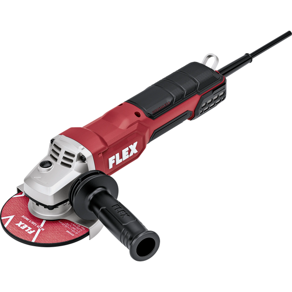 FLEX LBP 20-11 125-EC – 2000 watt-haakse slijper met peddelschakelaar (dodemansfunctie) en rem, 125 mm