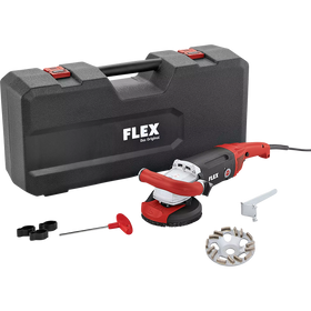 FLEX LD 18-7 125 R, Kit TH-Jet – Krachtige 1750 Watt betonschuurder voor naadloos schuren, 125 mm