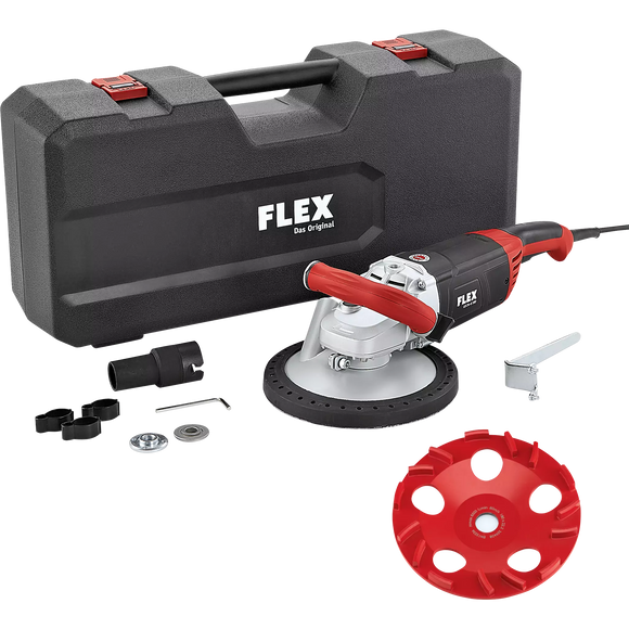 FLEX LD 24-6 180, Kit E-Jet – Betonschuurder 180 mm voor grote oppervlakken