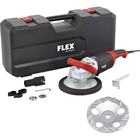 FLEX LD 24-6 180, Kit TH-Jet – Betonschuurder 180 mm voor grote oppervlakken