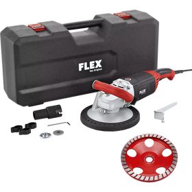 FLEX LD 24-6 180, Kit Turbo-Jet – Betonschuurder 180 mm voor grote oppervlakken