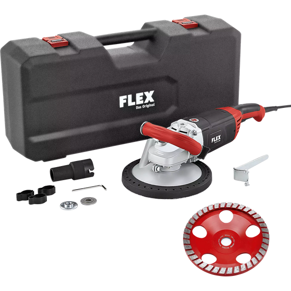FLEX LD 24-6 180, Kit Turbo-Jet – Betonschuurder 180 mm voor grote oppervlakken