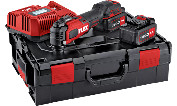 FLEX MT 18.0-EC/5.0 Set – Accu-multitool 18,0 V met StarlockMax-opname
