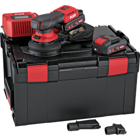 FLEX ORE 2-125 18-EC/2.5 Set – Excentrische accu-schuurmachine met toerentalregeling 18V