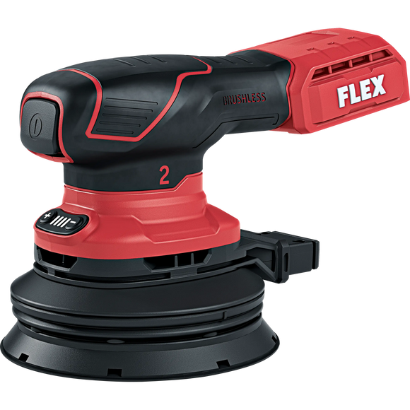 FLEX ORE 2-125 18-EC C – Excentrische accu-schuurmachine met toerentalregeling 18V