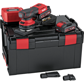 FLEX OSE 2-80 18-EC/2.5 Set – Accuvlakschuurmachine met toerentalregeling 18V