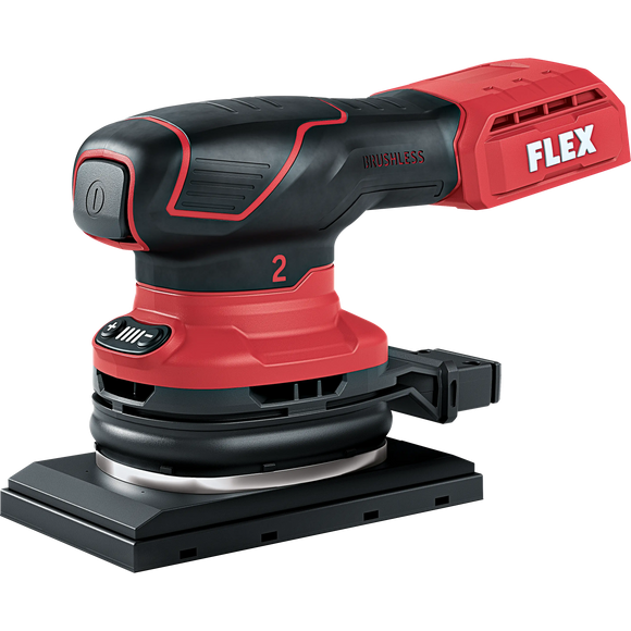 FLEX OSE 2-80 18-EC C – Accuvlakschuurmachine met toerentalregeling 18V