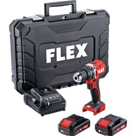 FLEX PD 2G 18.0-EC LD/2.5 Set – Compacte 2-traps accuslagboorschroefmachine 18 V