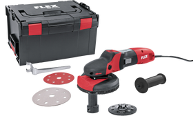 FLEX SE 14-2 125 Set – SUPRAFLEX, de schuurspecialist voor gelakte oppervlakken, hout, steen en metaal