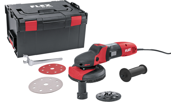 FLEX SE 14-2 125 Set – SUPRAFLEX, de schuurspecialist voor gelakte oppervlakken, hout, steen en metaal