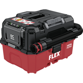 FLEX VC 9 L MC 18 RC – Compacte stofzuiger met manuele filterreiniging, 9 l, klasse L