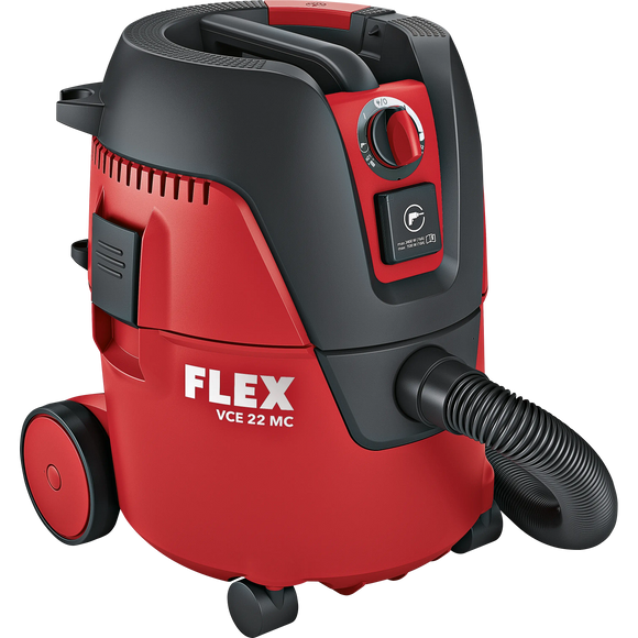FLEX VCE 22 M MC V – Veiligheidsstofzuiger met manuele filterreiniging, 20 l, klasse M