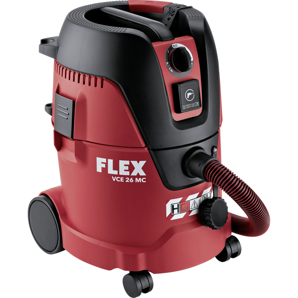 FLEX VCE 26 H MC – Veiligheidsstofzuiger met manuele filterreiniging, 25 l, klasse H