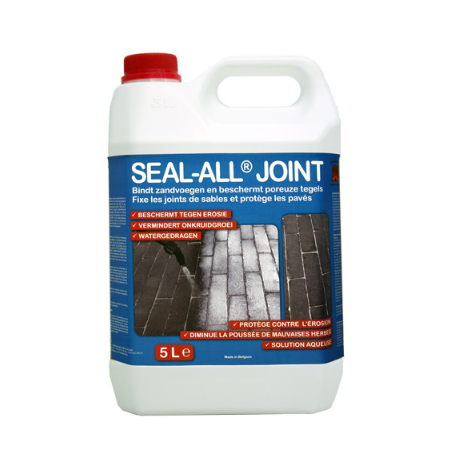 SEAL-ALL® JOINT: BINDT ZANDVOEGEN EN BESCHERMT POREUZE TEGELS