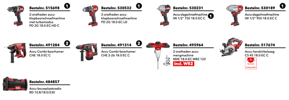 FLEX PACK 3 Machines naar keuze