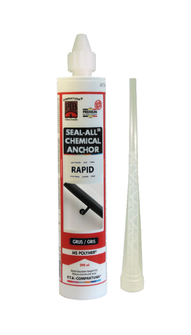 SEAL-ALL® CHEMICAL ANCHOR: CHEMISCH ANKER MET TWEE COMPONENTEN