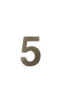 Huisnummer Beton 5 - Stijlvol en Duurzaam-1