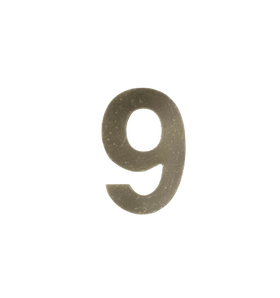 Huisnummer Beton 9 - Stijlvol en Duurzaam