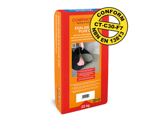 EGALISER-EN C25 20 kg Grijs – COMPAKTUNA