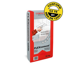 FLEXcement® 25 kg Grijs – COMPAKTUNA