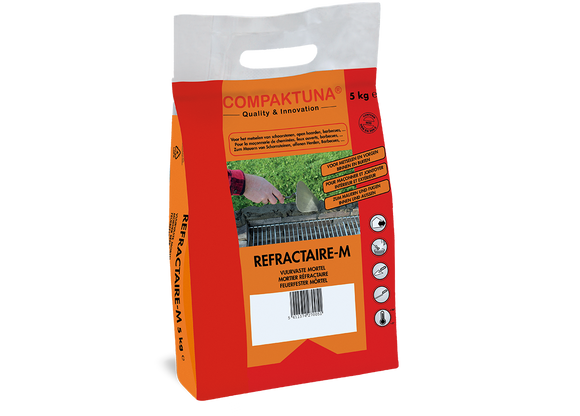 REFRACTAIRE MIX M40 5 kg Bruingrijs – COMPAKTUNA